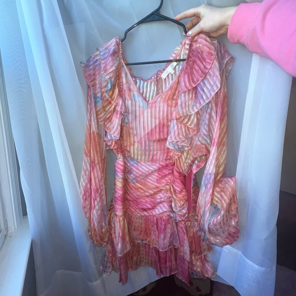 Loveshackfancy silk dress